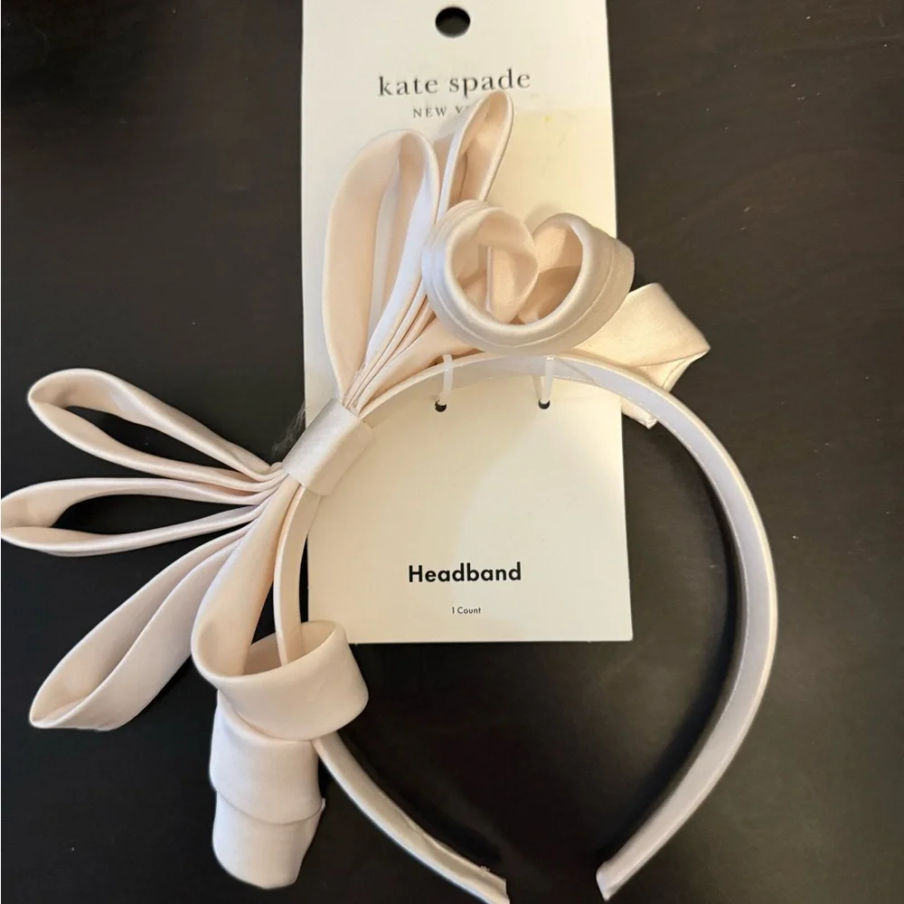 NWT Ribbon Bow Headband - Kate Spade New York x Target™ Cream